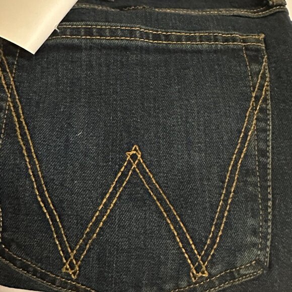 Wrangler Men's Jeans Size 40X30 Dark Blue Free To Stretch Regular Fit Denim NEW - Picture 11 of 14